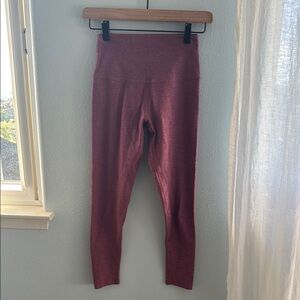 Beyond Yoga Maroon Leggings